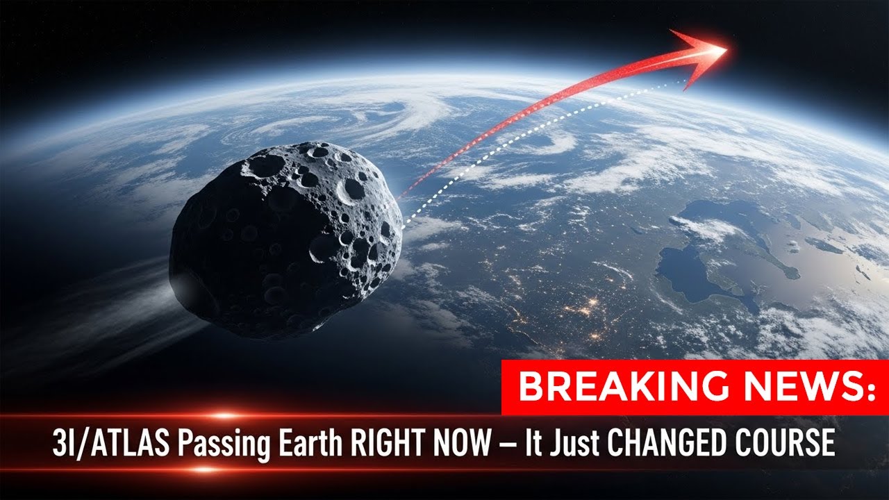 RIGHT NOW: Scientists Detect a Subtle Trajectory Change in 3I/ATLAS