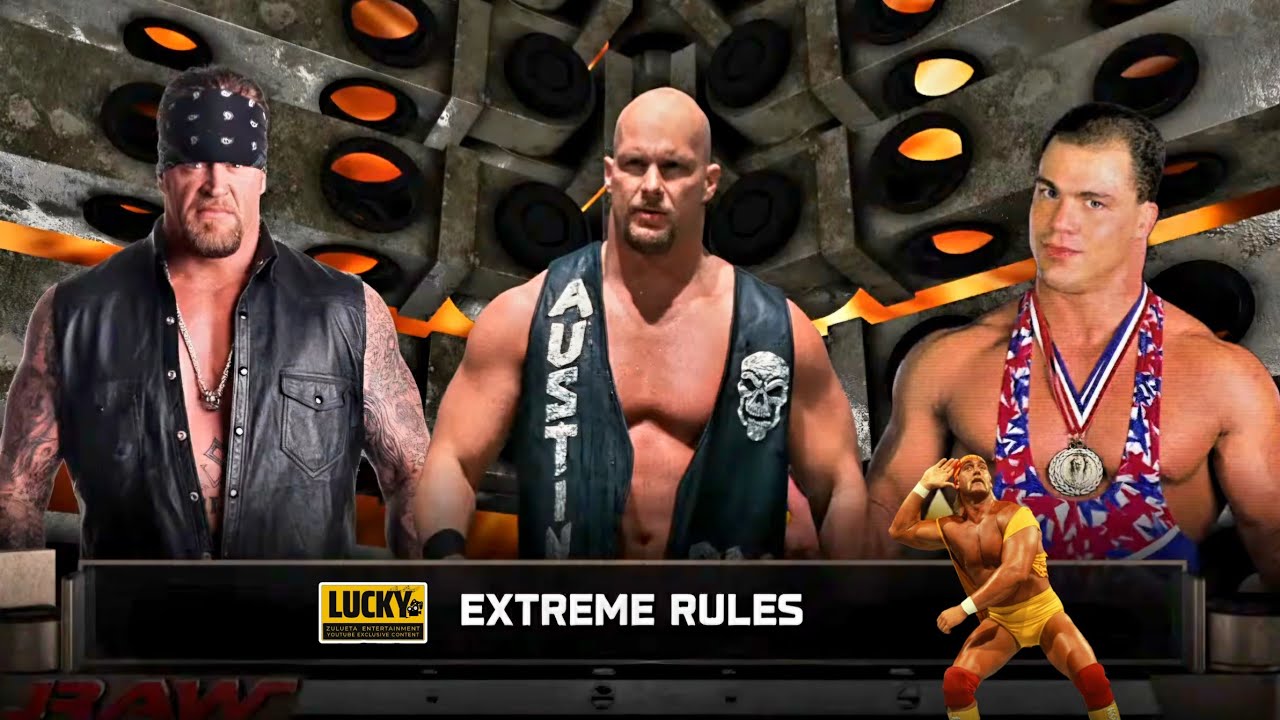 WWE2K25 | RAW 2000 | Undertaker vs. Kurt Angle vs. Stone Cold Plus #wwe2k25 #ps4pro
