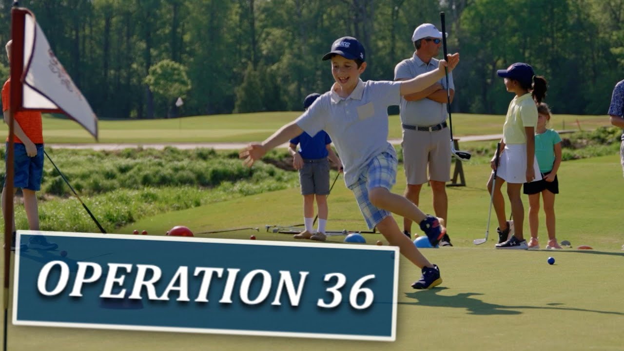 Научитесь играть в гольф &mdash; для начинающих всех возрастов с программой Operation 36.
