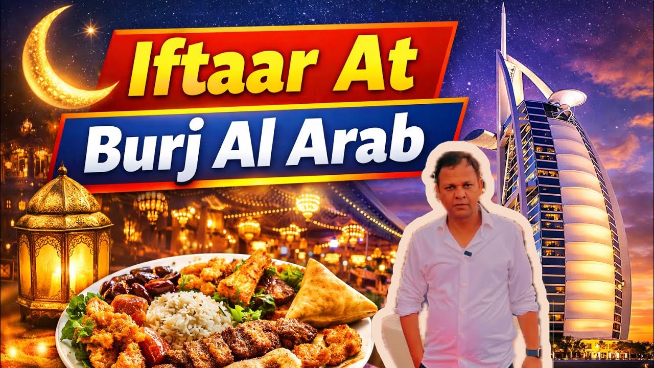 Burj Al Arab का सबसे Luxury Iftar? | Al Diwan Tent 