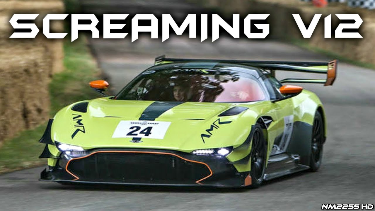 820HP Aston Martin Vulcan AMR Pro SCREAMING V12 Sounds!