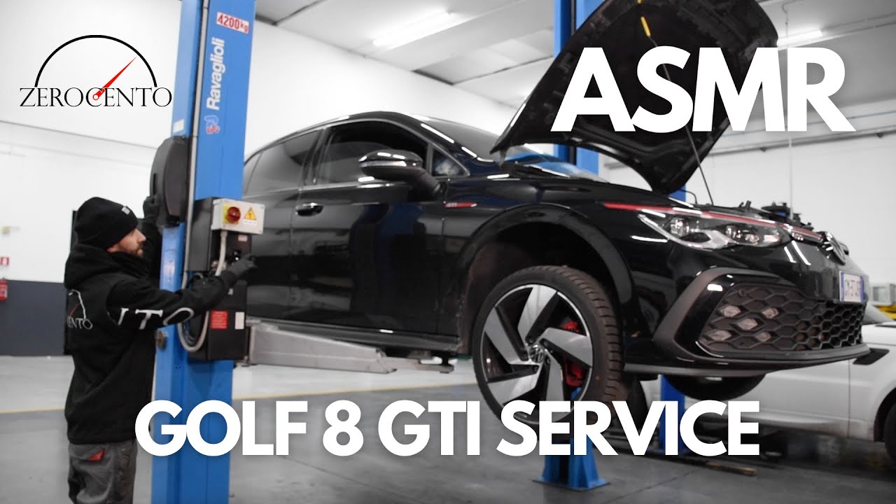 ASMR VW Golf 8 GTI Service