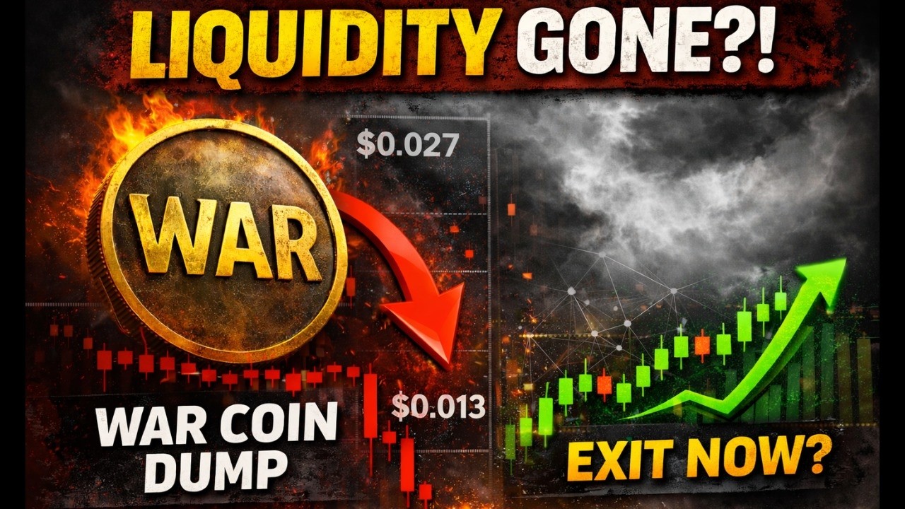 Обвал WAR Coin?! Падение на 50% за 24 часа &ndash; стоит ли держать или продавать прямо сейчас? - WAR COIN