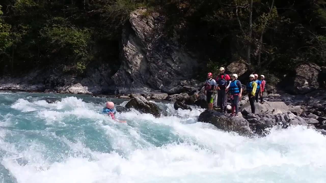 Passage de la Vague de Rabioux  - La Durance