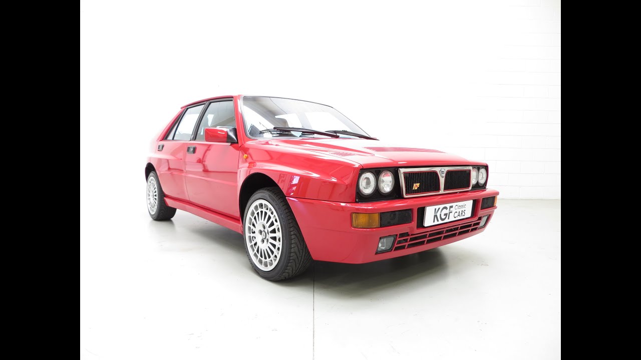 A Phenomenal and Dynamic UK Lancia Delta Integrale Evolution 2 with 25,112 Miles from New - SOLD!