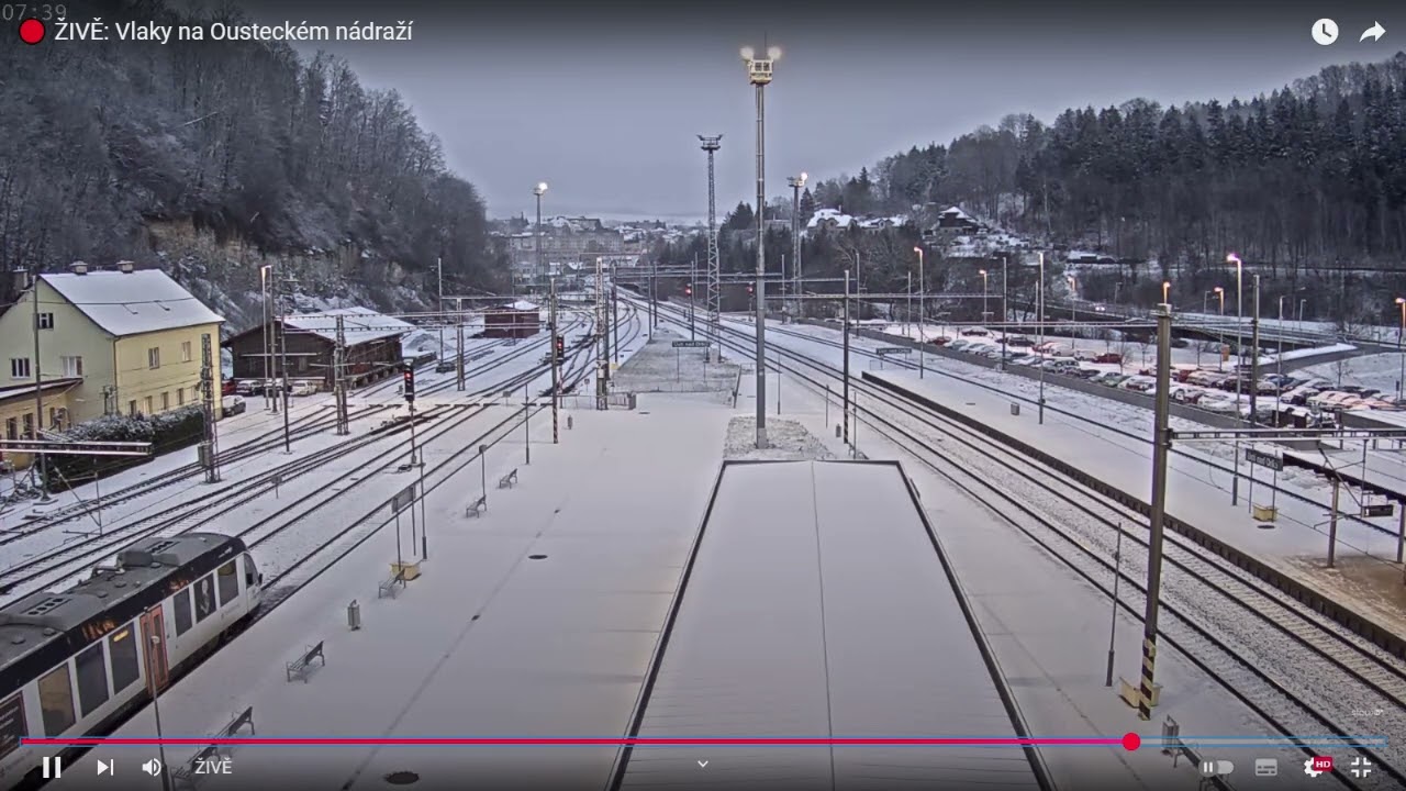 Hlášení a vlak Ústí nad Orlicí - R 894 s vlakem R 896 na konci soupravy! +Zrušení R 896, 3.1.2025