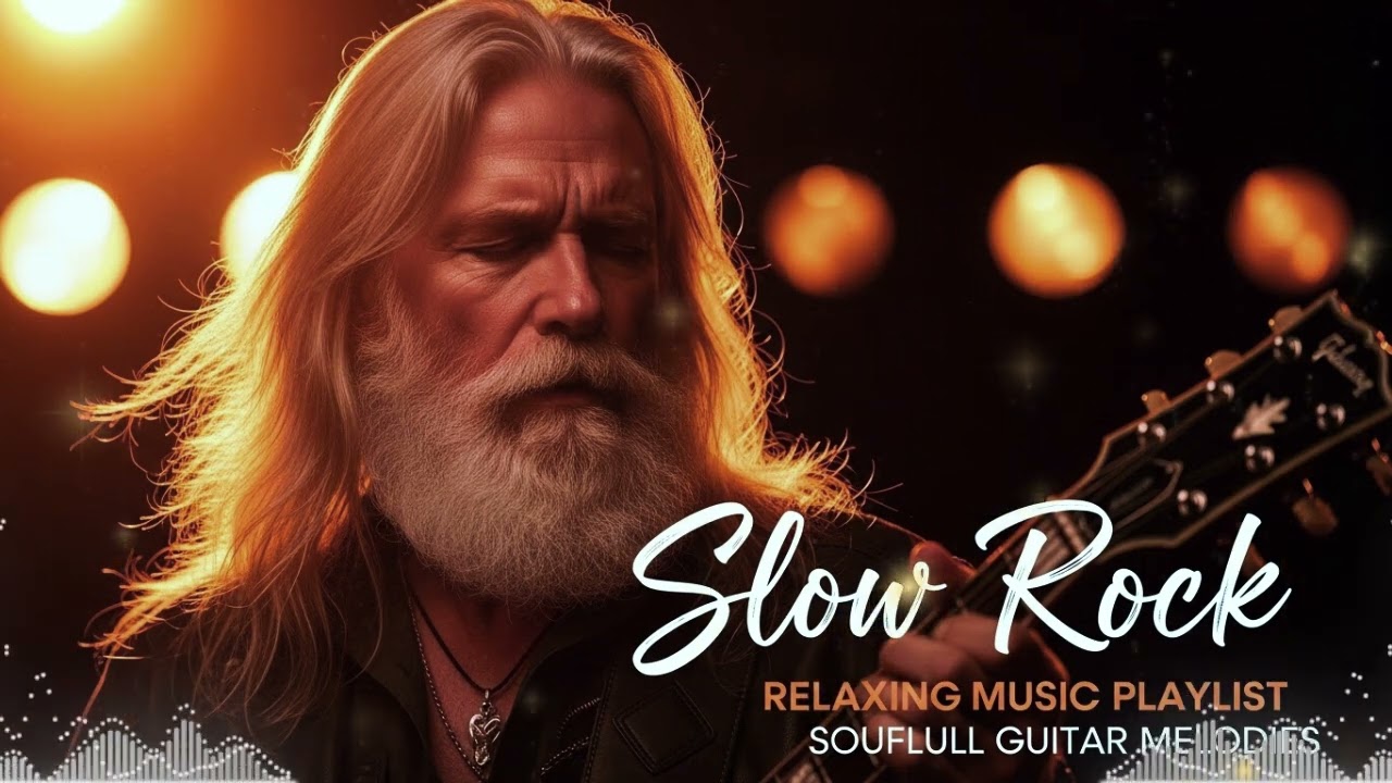 🎤 Legendary Slow Rock Ballads with Classic Rock Power for Strong Emotion and Passion 🔥🌙