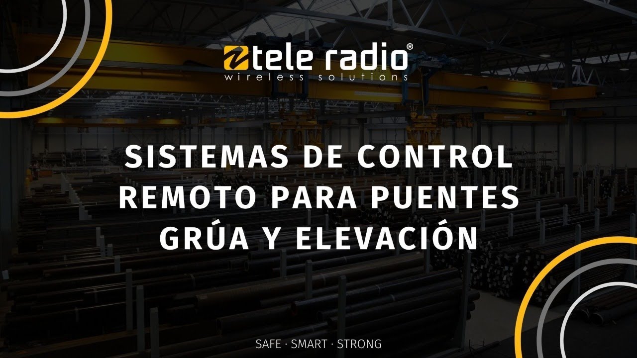 Control Remoto para Puentes Grúa y Elevación
