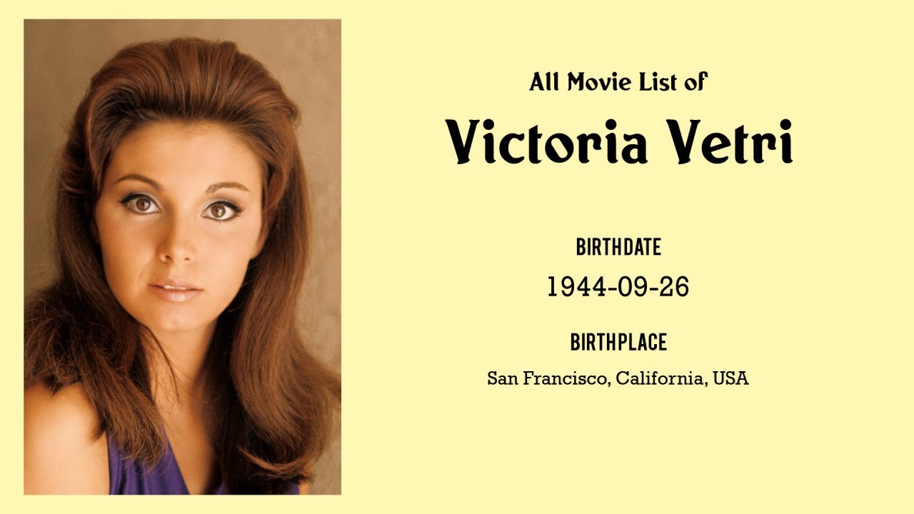 Victoria Vetri Movies list Victoria Vetri| Filmography of Victoria Vetri