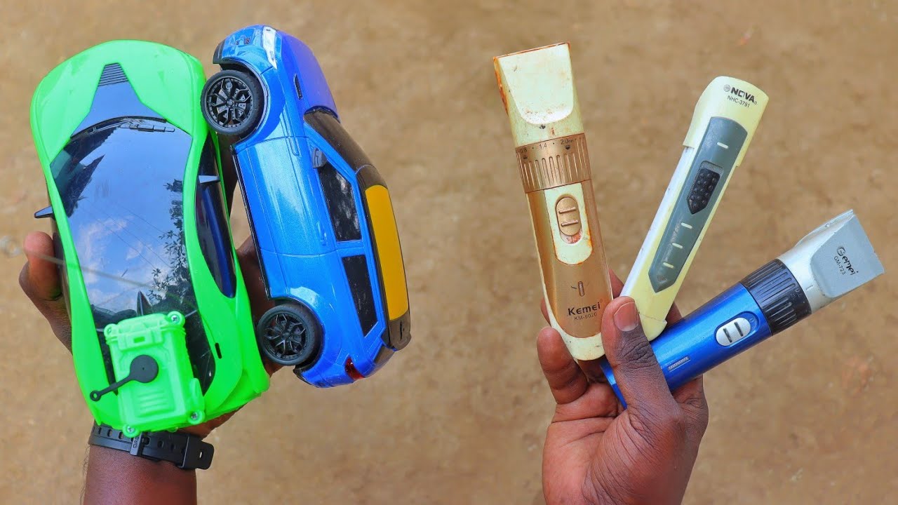 upgrade old rc car used old trimmer