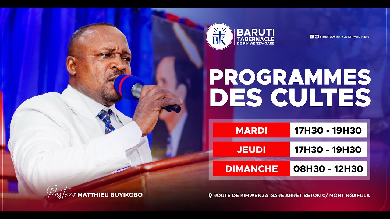 LIVE CULTE  DIMANCHE 28 DEC 2025