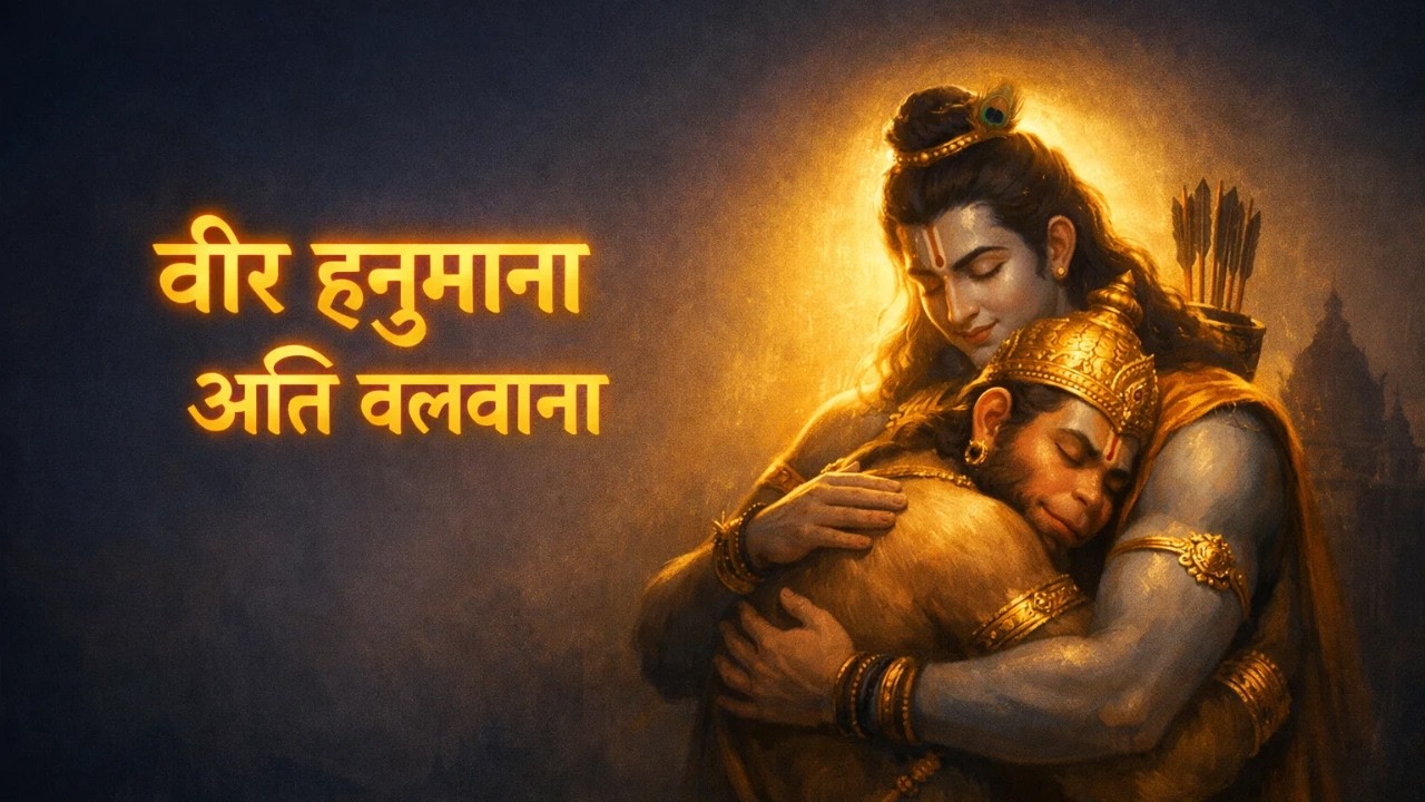 वीर हनुमाना अति बलवाना | Powerful Hanuman Bhajan for Strength, Protection & Devotion