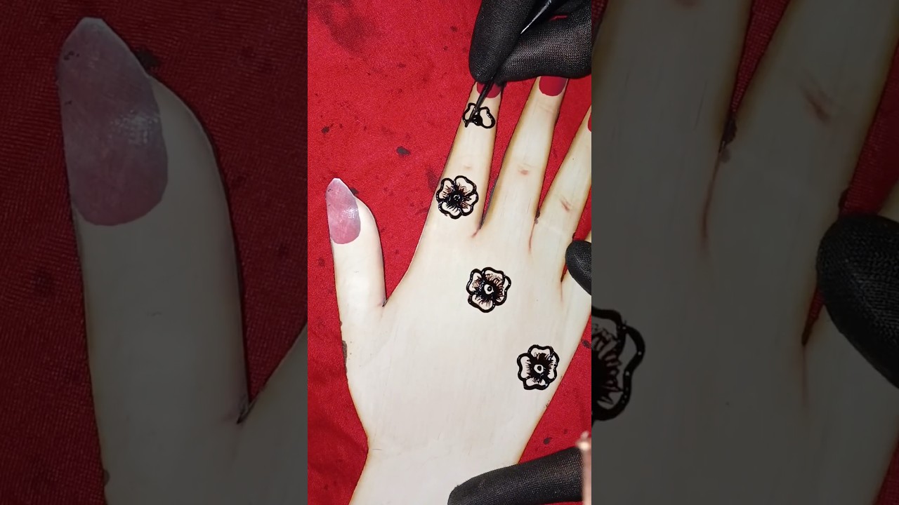 cute mehndi design #mehndi #viral #henna #hennamagic #mehndidesign