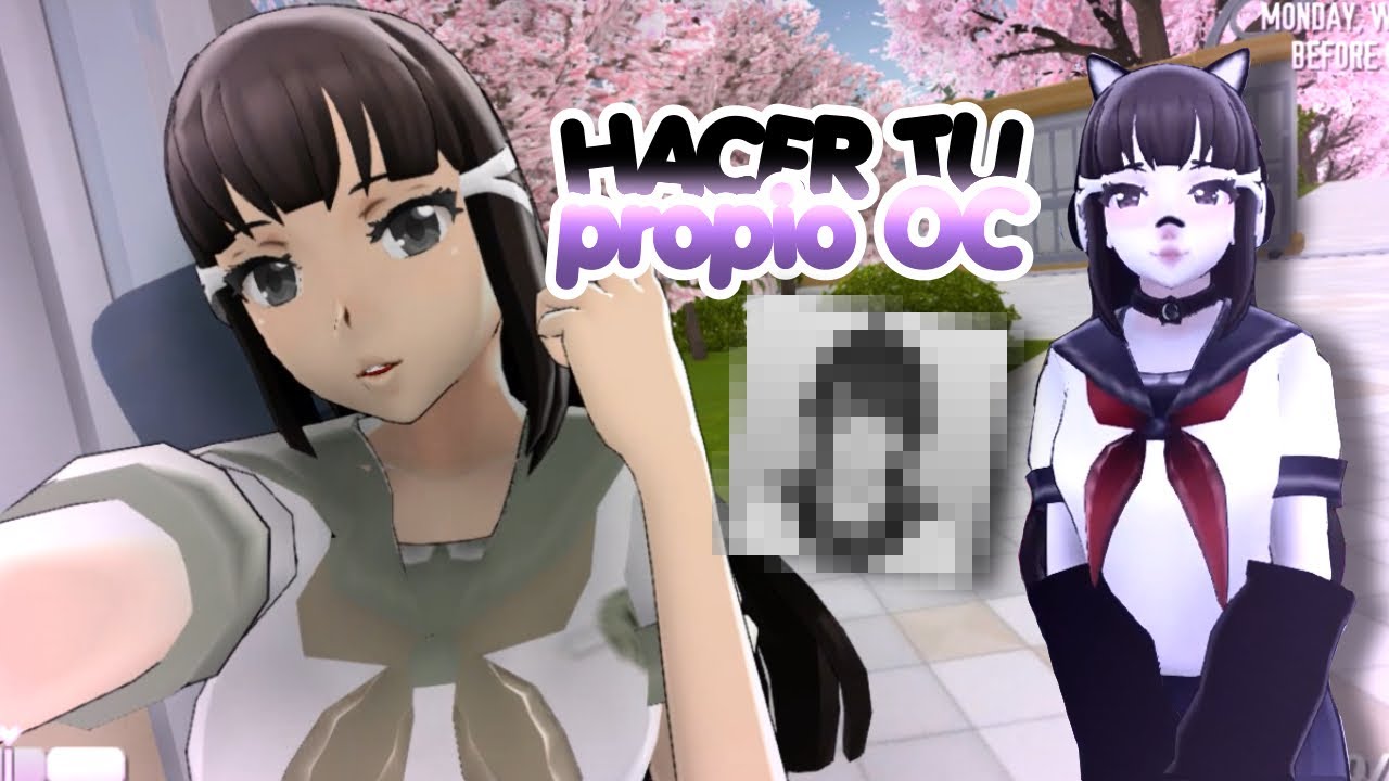 TUTORIAL DE COMO HACER TU OC EN YANDERE SIMULATOR | Vexxy♡︎