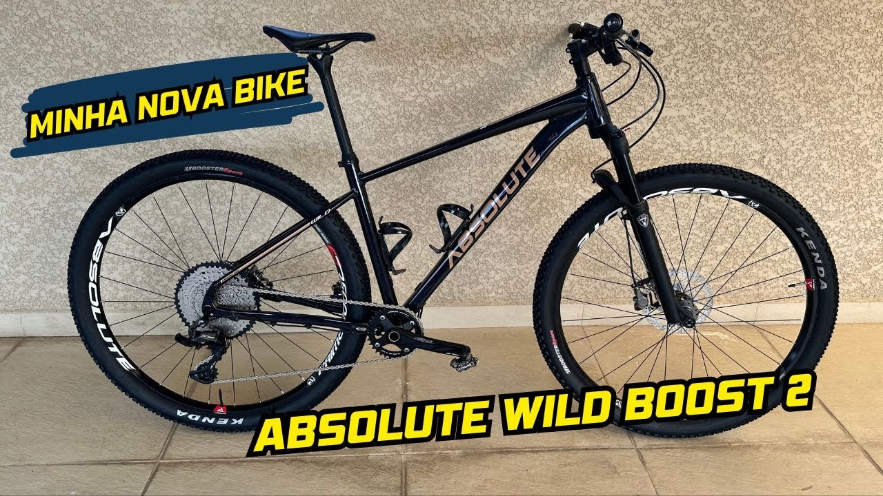 MINHA BIKE MONTADA COM QUADRO ABSOLUTE WILD BOOST 2 - 12.6KG!!!