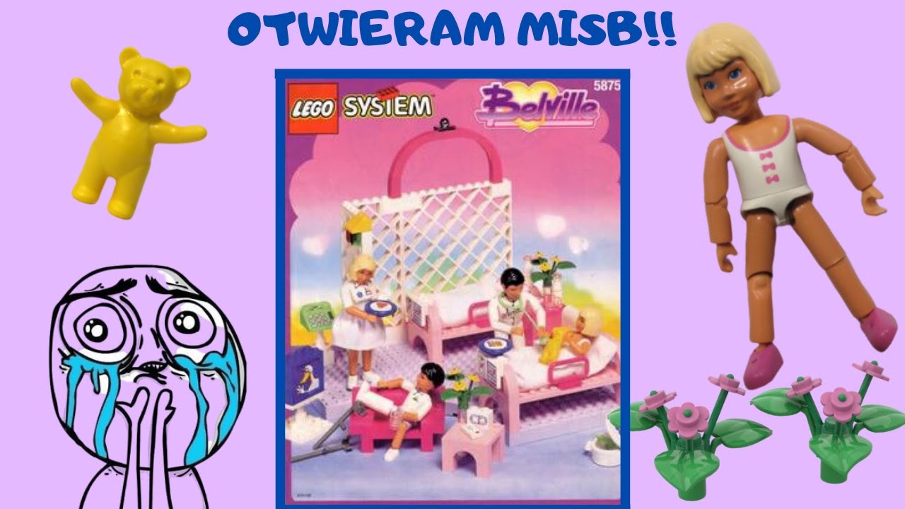 Unboxing MISB LEGO Belville Hospital Ward - Szpital (5875)