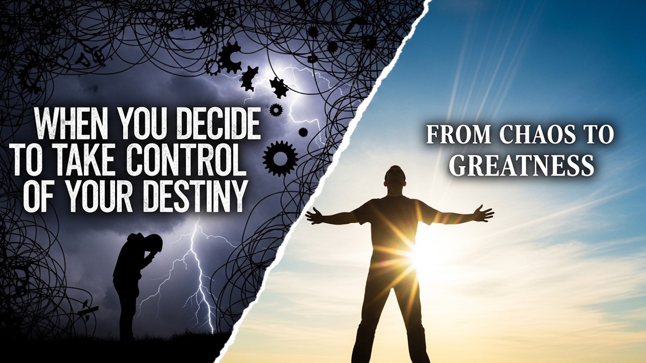 When You Decide to Take Control of Your Destiny - From Chaos to Greatness
