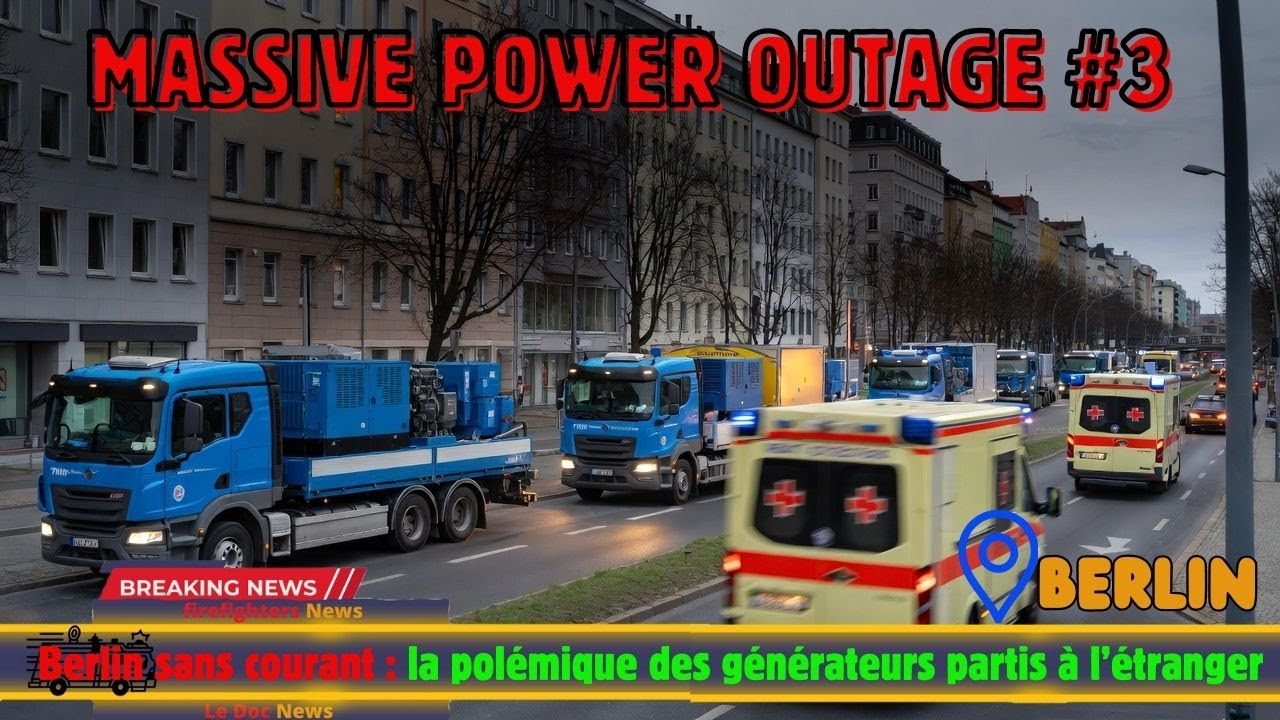 ⚡BERLIN SANS COURANT : LA POLEMIQUE DES GENERATEURS PARTIS A L'ETRANGER ⚡ #3