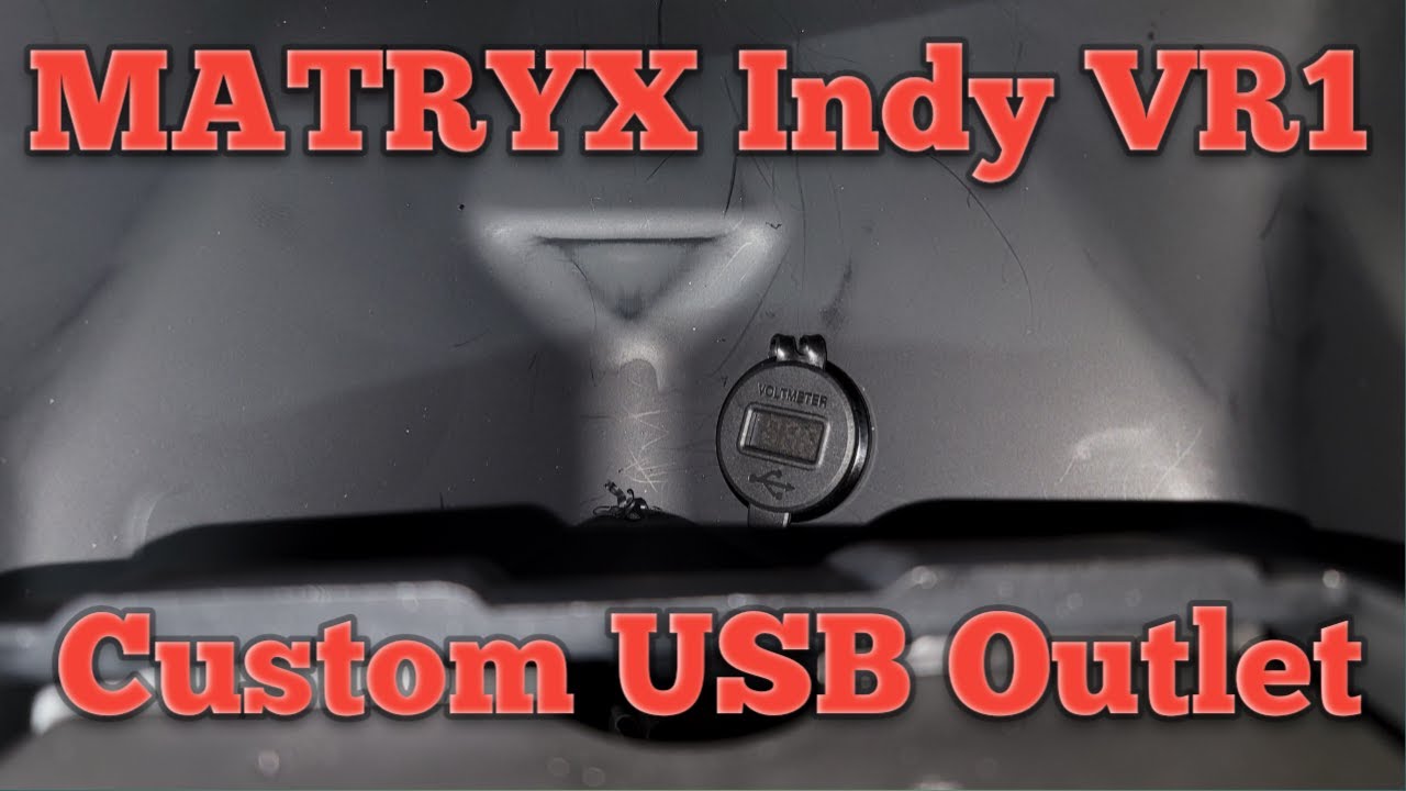 MATRYX Indy VR1 - Custom USB Outlet