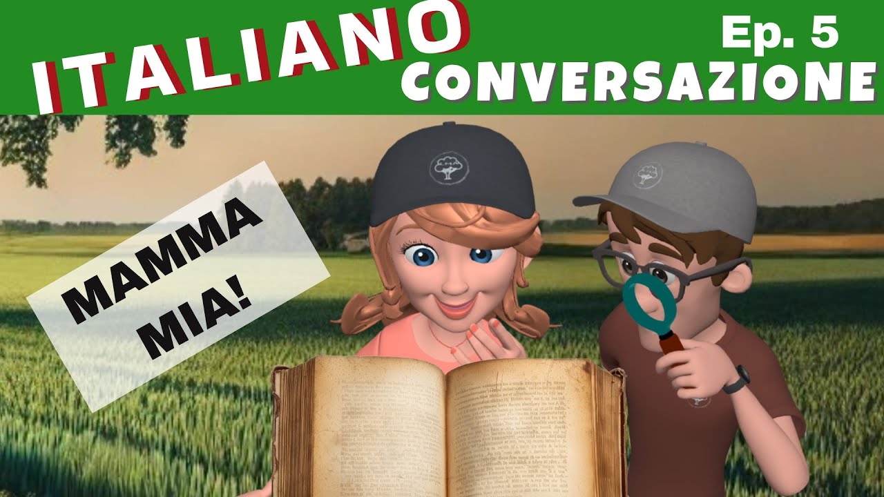 🇮🇹 Learn Italian with LinguaMotion: THE MYSTERIOUS BOOK | Prepositions & Useful phrases| Ep 5 🇮🇹