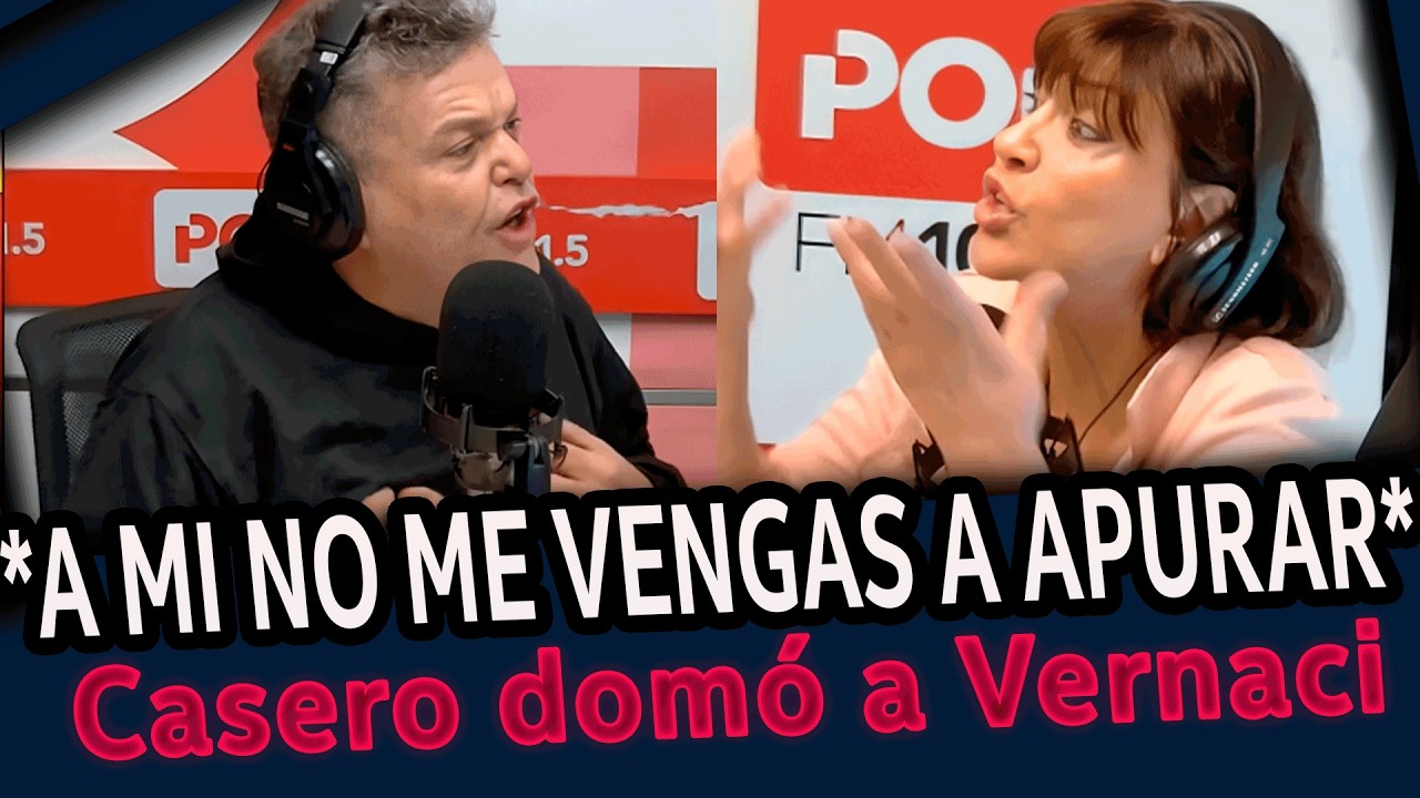 ALFREDO CASERO le frenó el carro a la kuka de VERNACI