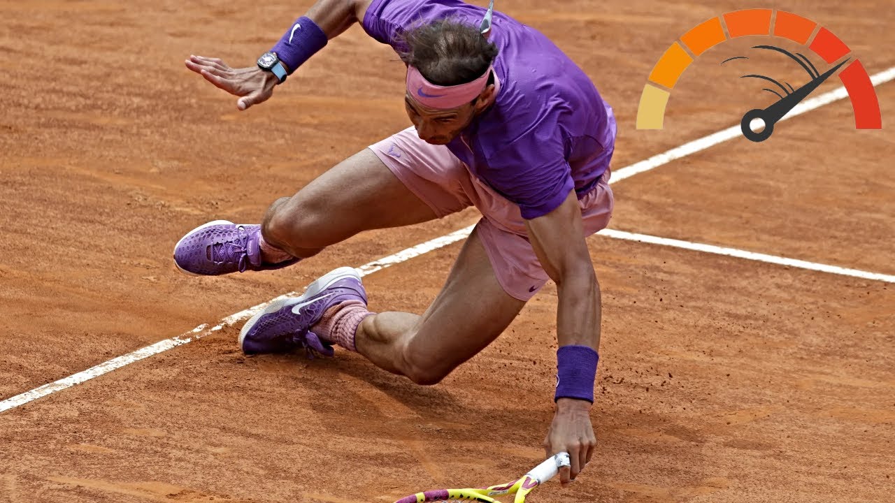 Rafael Nadal 22 Impossible Sprints That Shocked The Tennis World (Legendary Speed)