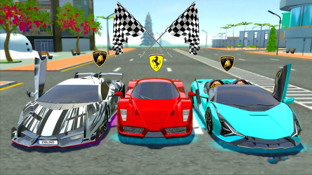 TOP - 3 SUPER CARS 😱 RACING &TOP SPEED TEST 