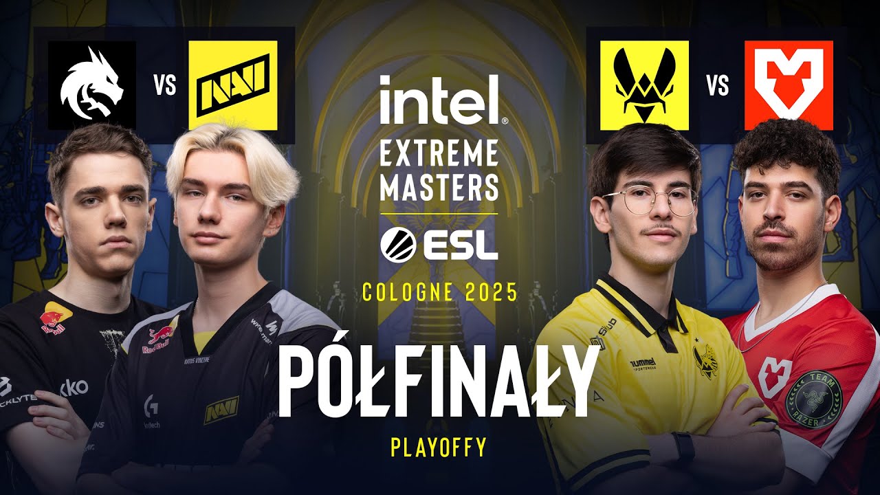 P&oacute;łfinały prosto z areny | IEM Cologne 2025 | 18+ | NAVI vs Spirit / Vitality vs MOUZ