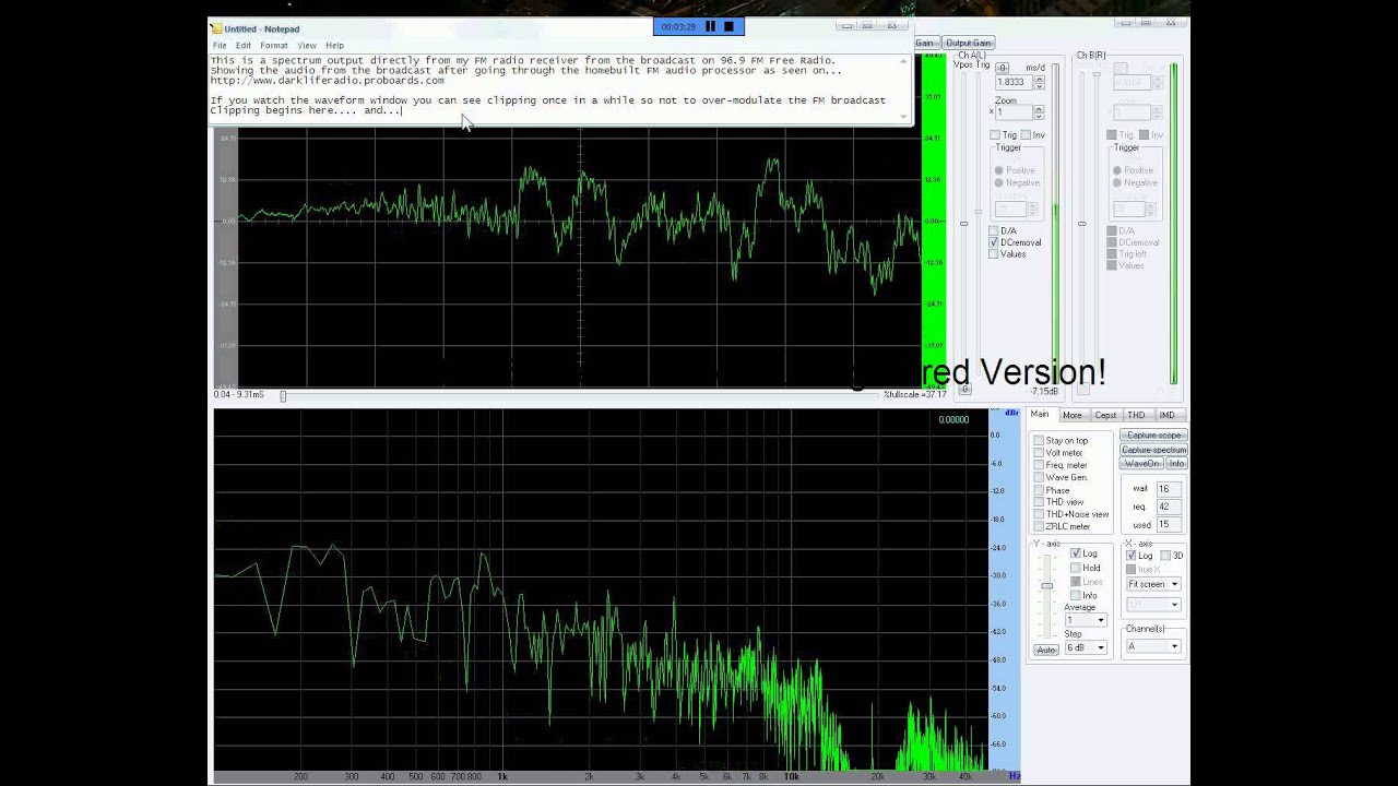 Homebuilt FM Audio Broadcast Processor