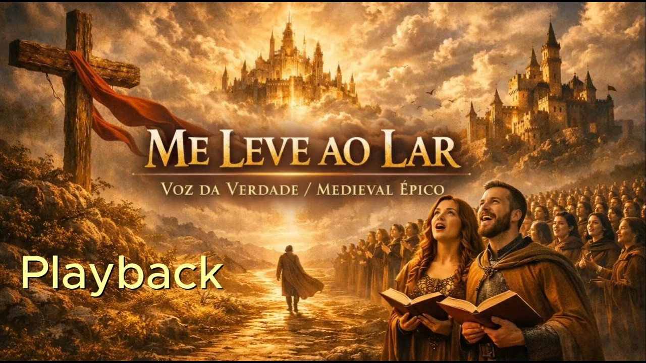 PlayBack - Me Leve ao Lar - Voz da Verdade / Medieval Épico