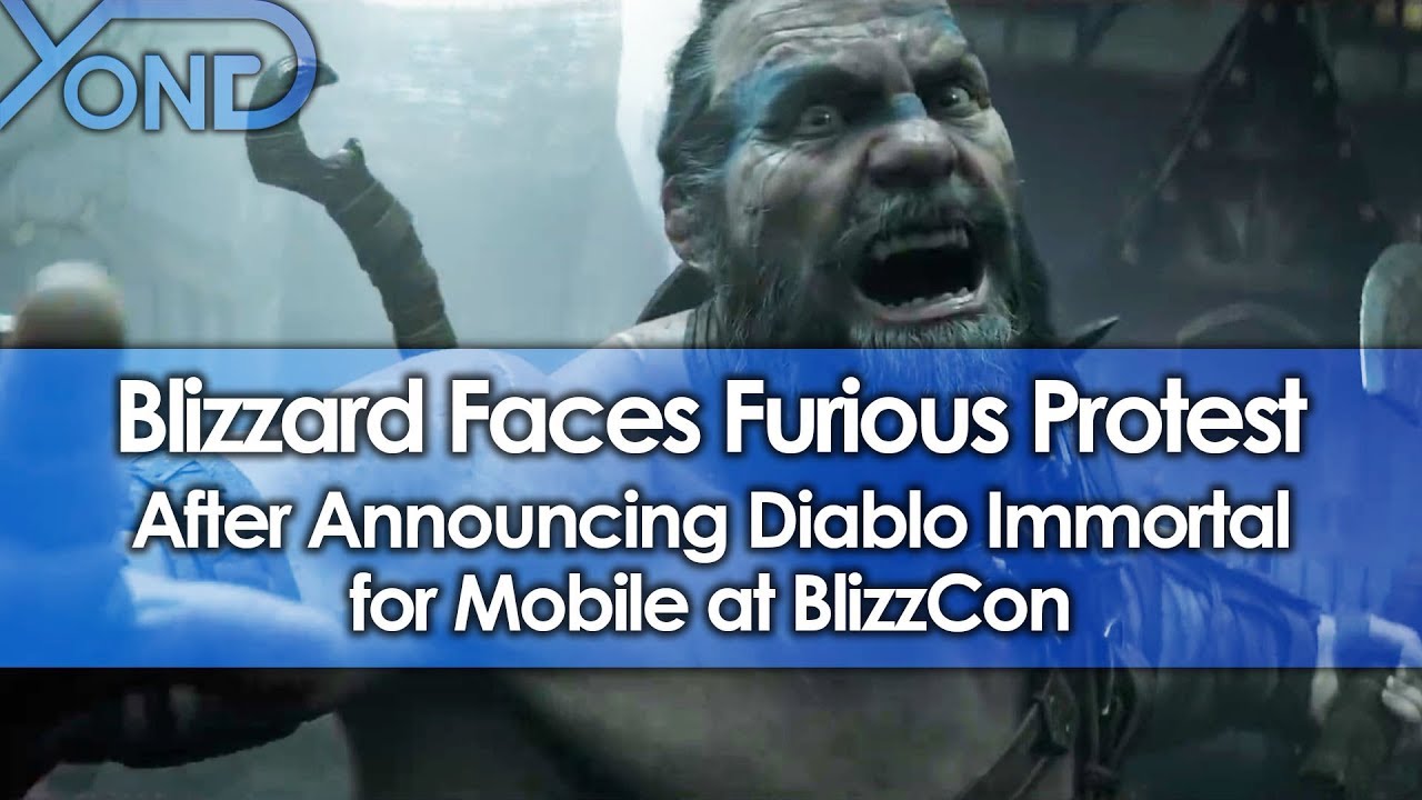 Blizzard Faces Furious Protest After Announcing Diablo Immortal for Mobile at BlizzCon