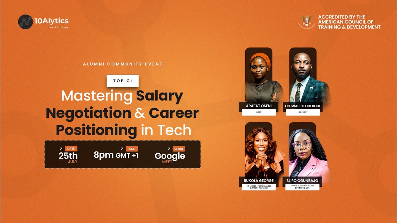 Mastering Salary Negotiation & Career Positioning in Tech