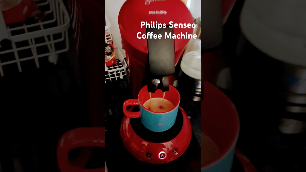 #Philips #Senseo #Coffee Machine using grounded coffee inside tissue paper instead of #CoffeePods