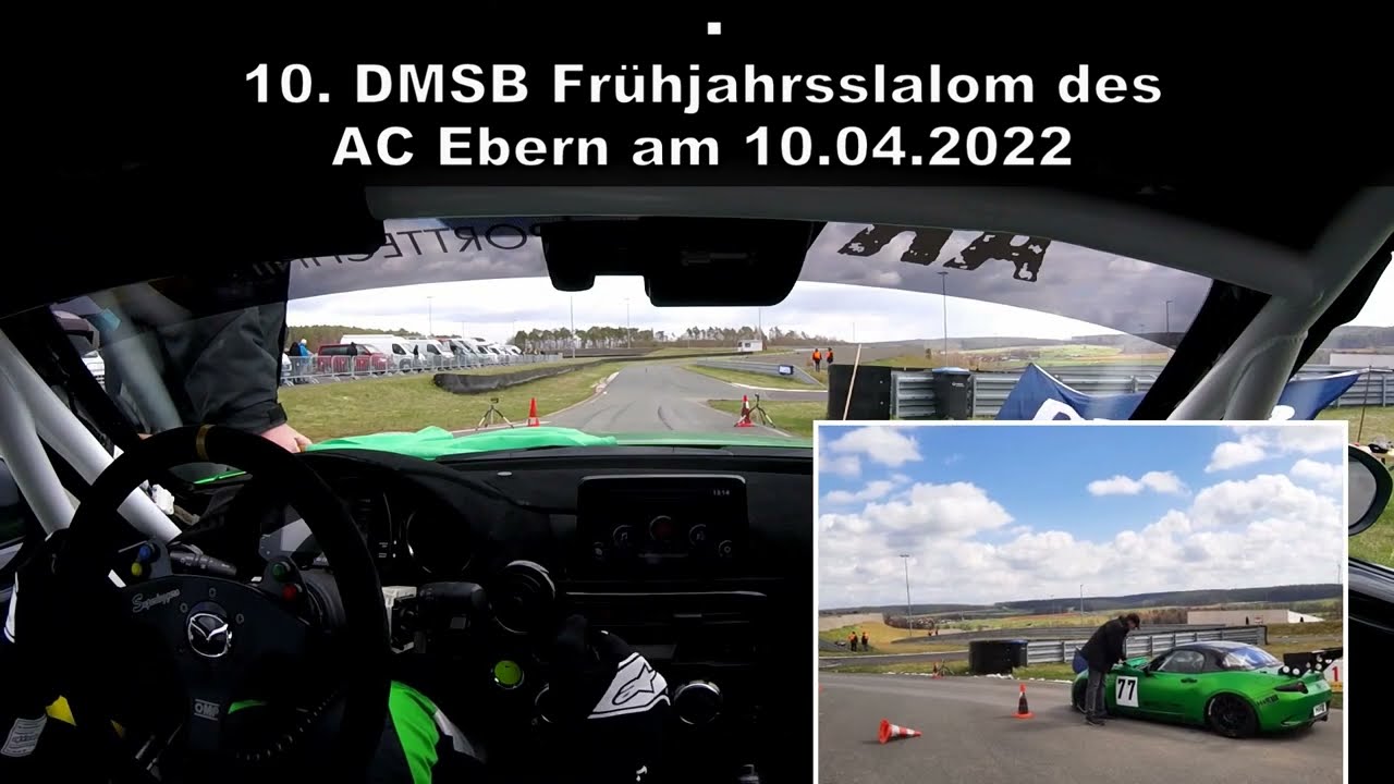 Michael Thurner DMSB Slalom Schl&uuml;sselfeld AC Ebern 10 4 22