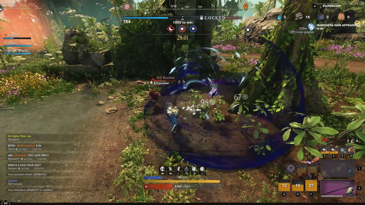 New World PvP - Void Gaunlet+Great Axe? 1v3