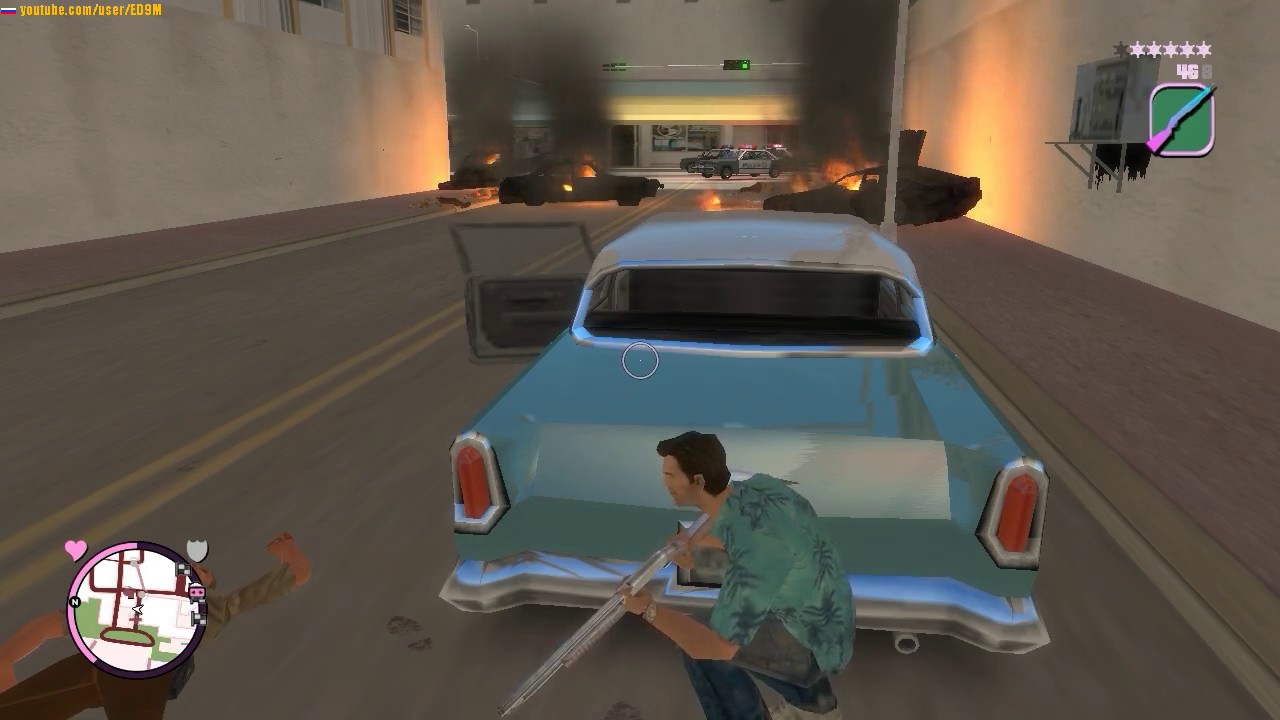 GTA Vice City Rage 4 - War with Police