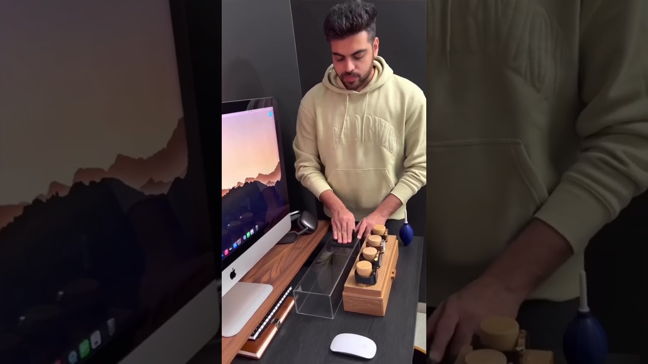 A watch display case to store them in style