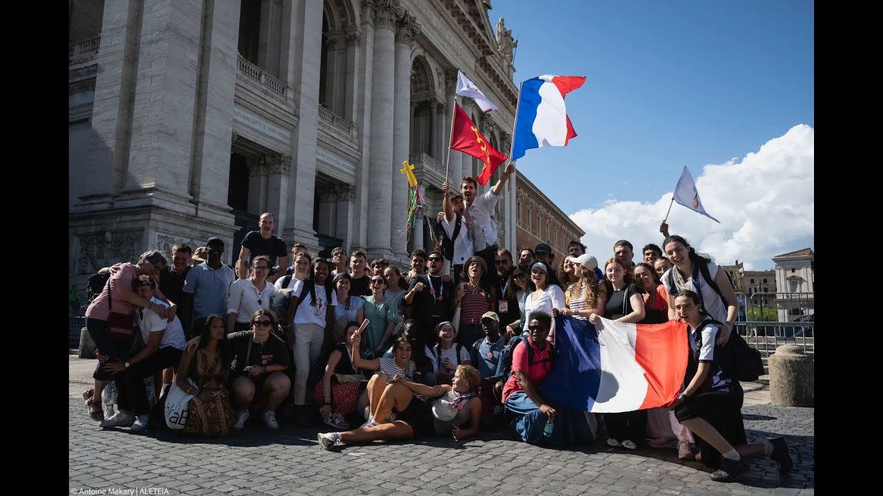 Etape Turin avec les jeunes audois pèlerins d'Espérance