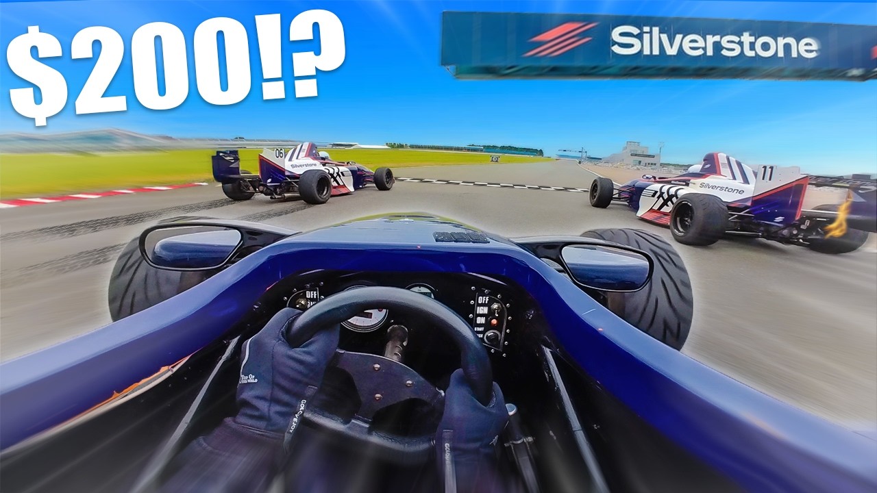 I raced YouTubers in the $200 Formula 1 Experience