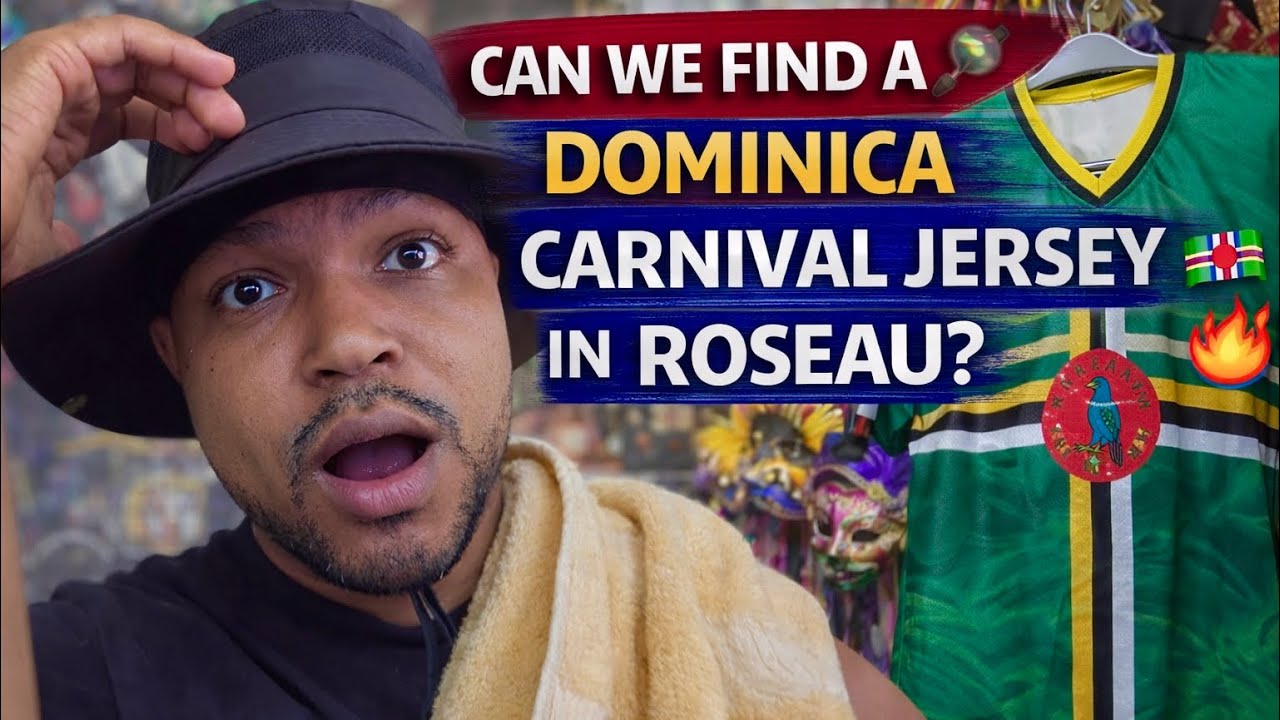 👉 Can We Find a Dominica Carnival Jersey in Roseau? 🇩🇲🔥