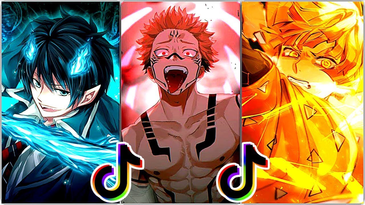 TikTok Anime Edits Compilation 👀 ( PT 6)