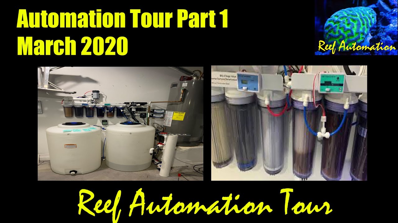 Reef Automation Tour - Part 1 (RODI/AWC Systems)