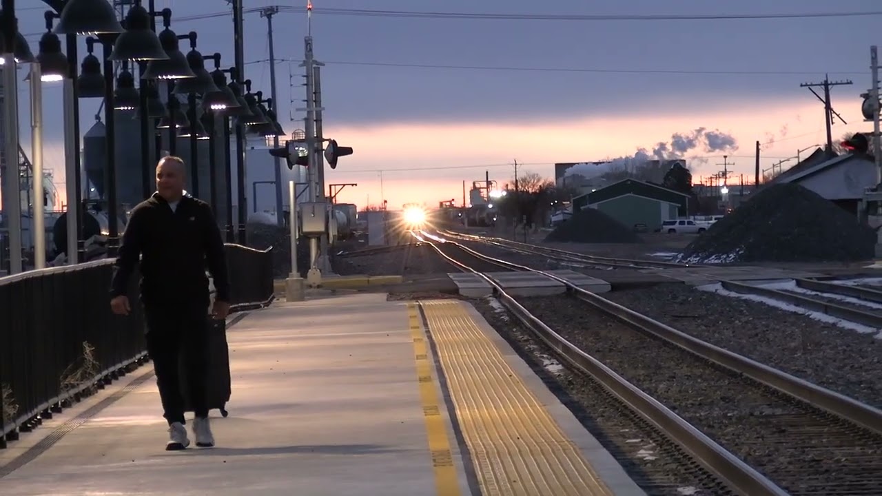 Calif. Zephyr in Ft. Morgan on 29JAN2026