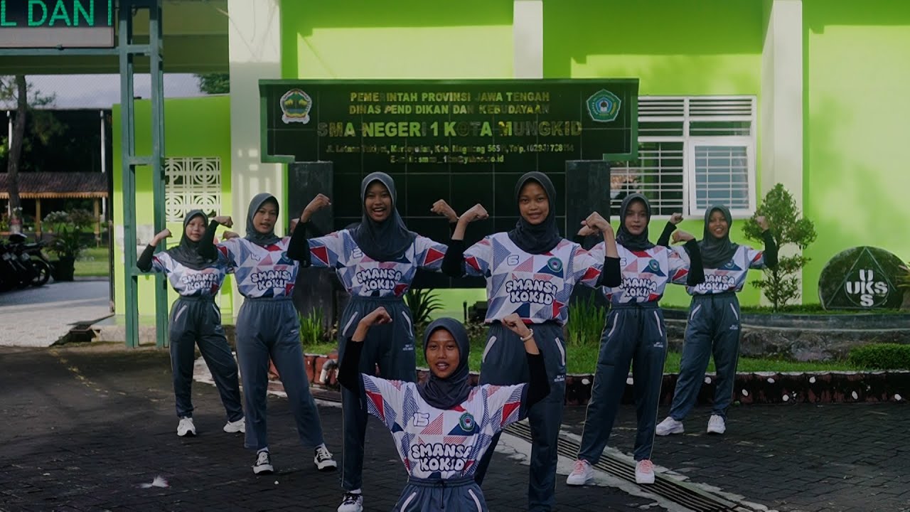 Lomba Senam Anak Indonesia Hebat 2025_SMA Negeri 1 Kota Mungkid_Jawa Tengah