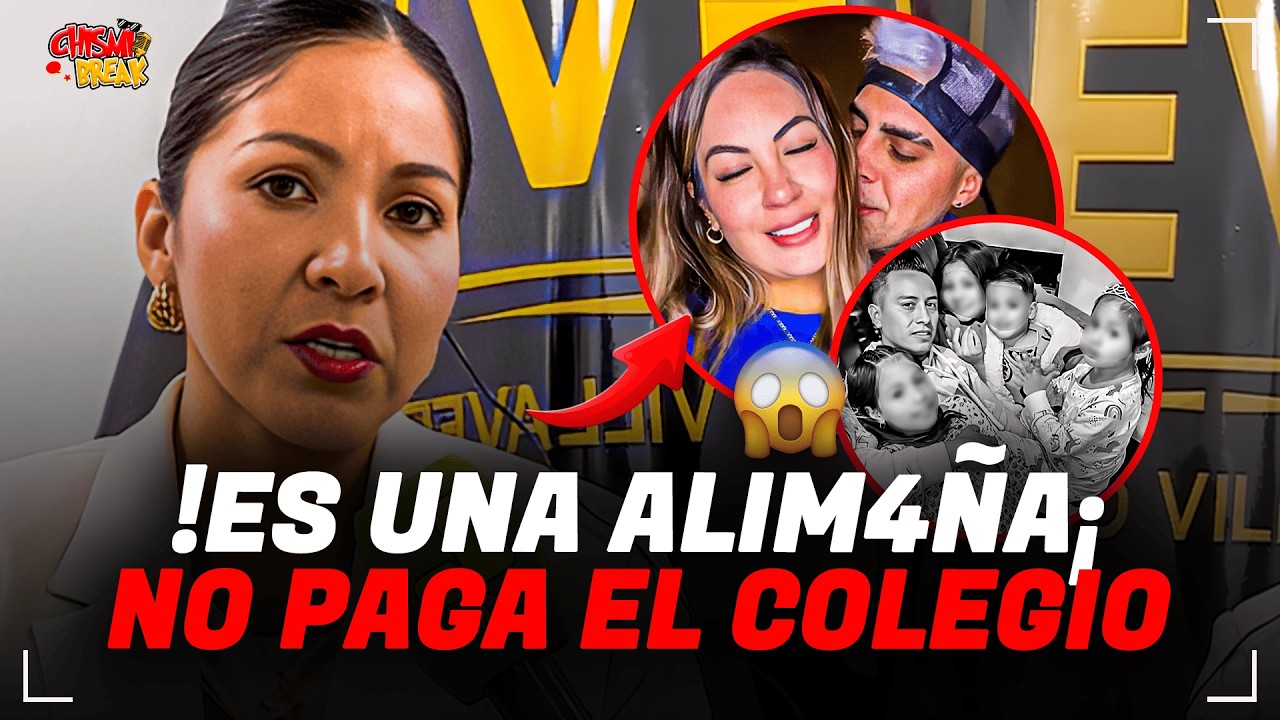 Abogada de Christian Cueva ACUSA a Pamela López de usar dinero del colegio para sus excentricidades