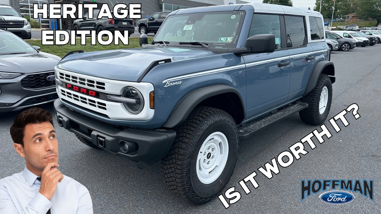 Ford Bronco Heritage Edition - Is it worth buying vs. Big Bend?