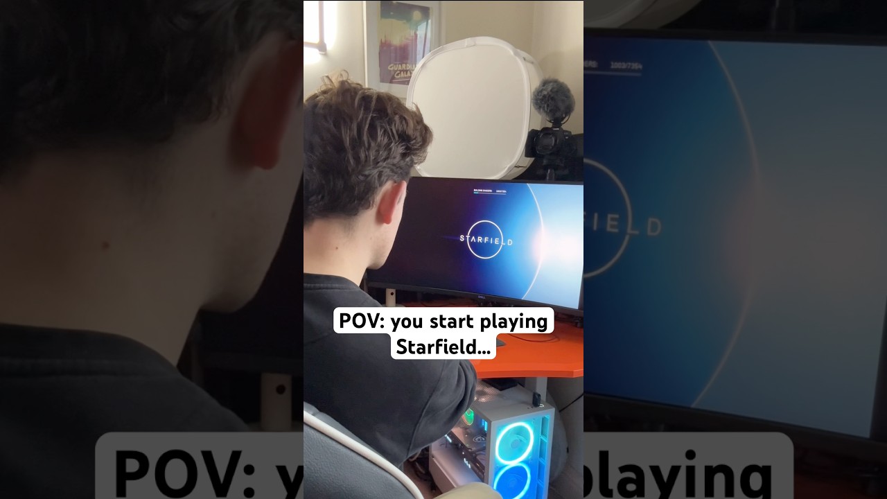 People playing Starfield for the FIRST time&hellip; | Name a BETTER space game... I dare you 👀 #starfield