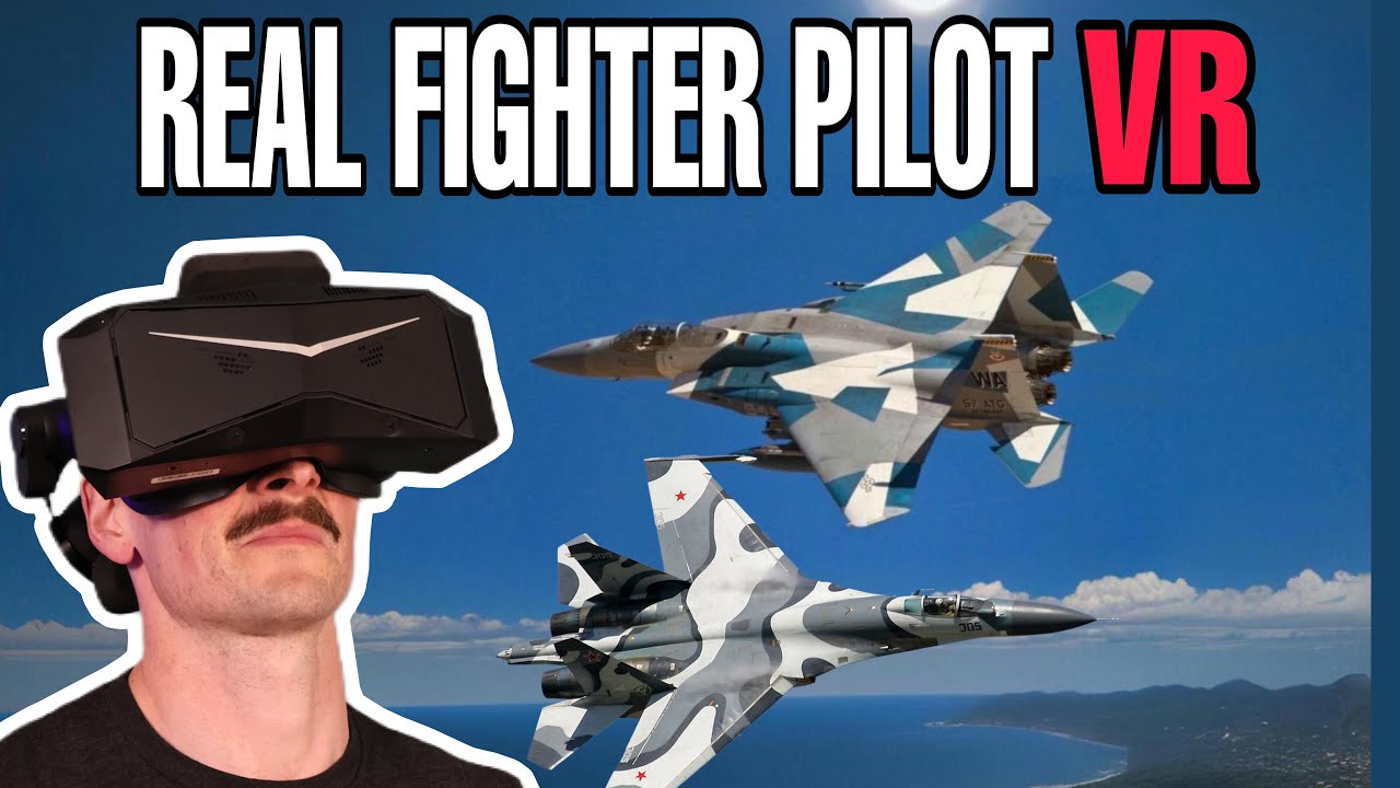 Real Fighter Pilot Virtual Reality F-15C vs SU-27
