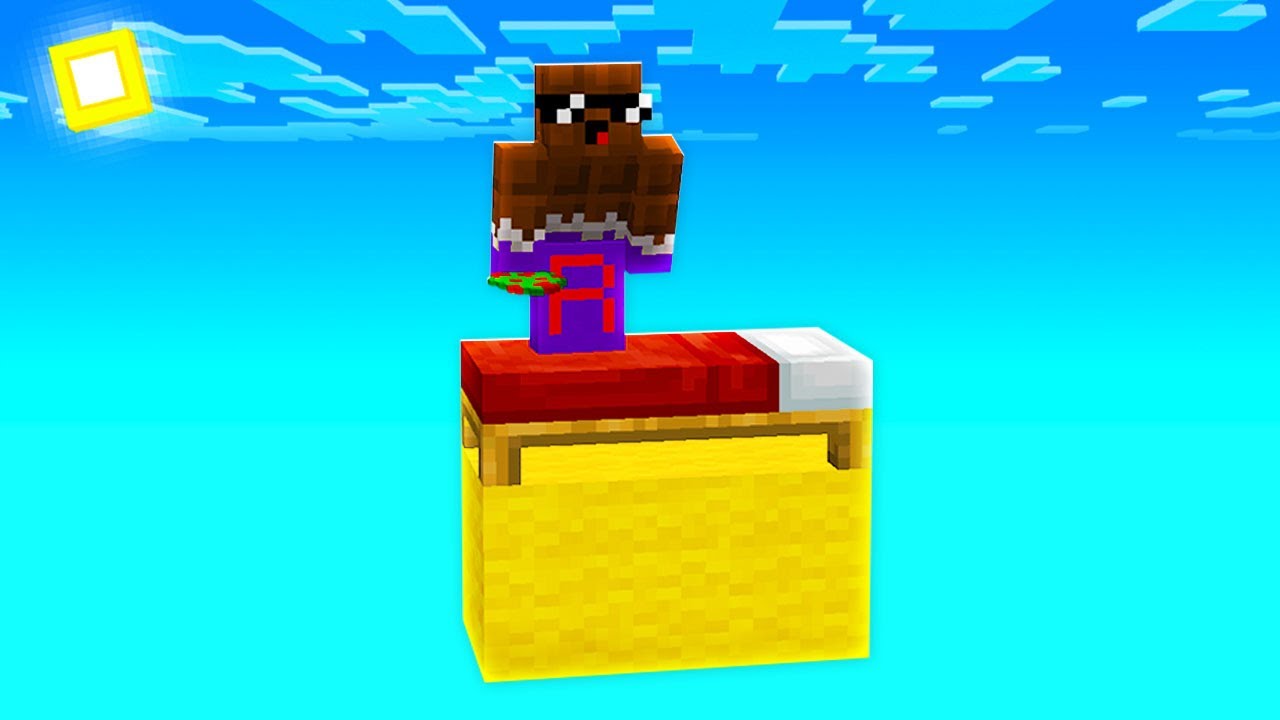 ich TESTE das NEUE ONE BLOCK BEDWARS...