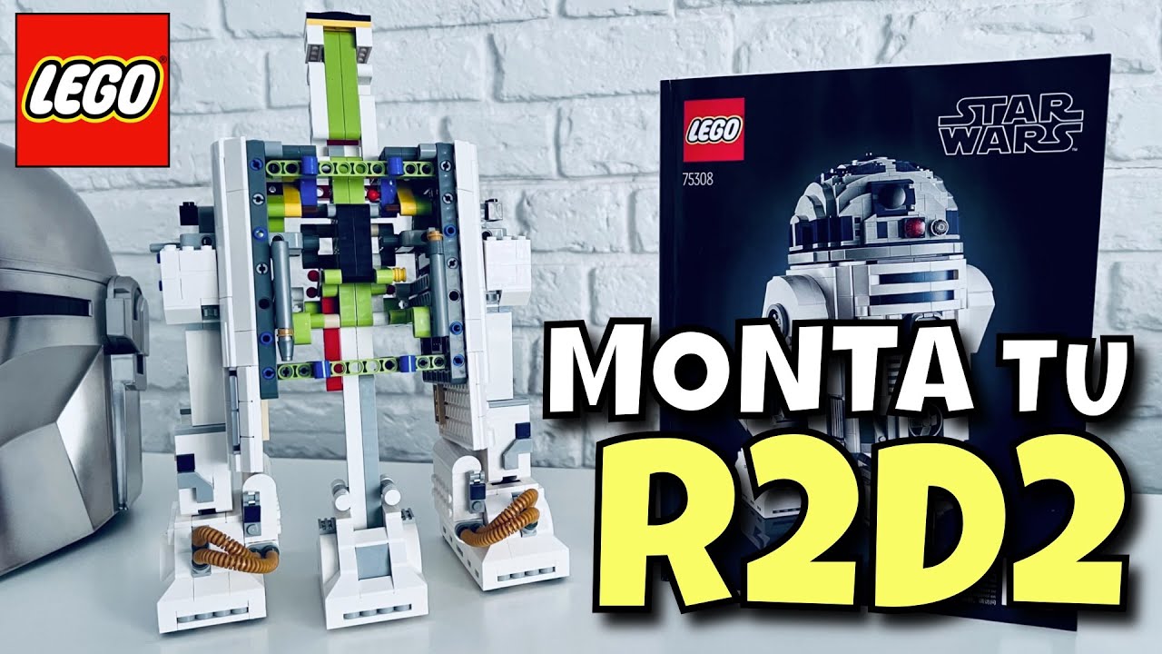 LEGO también para ADULTOS ¿Quieres SABER cómo montarlo? | Star Wars R2D2